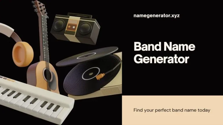 Band Name Generator. Generate your music group and rock band names using our free tool.