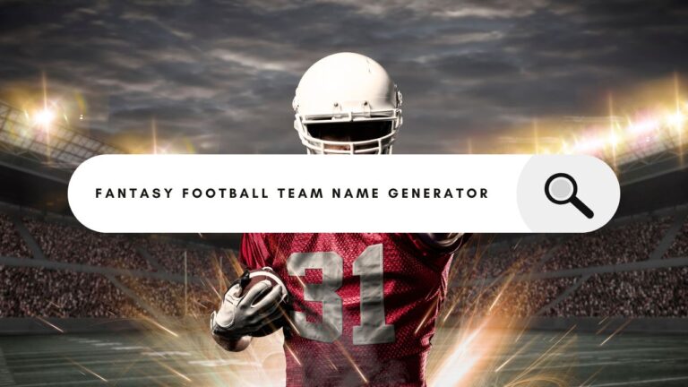 Random Fantasy Football Team Name Generator